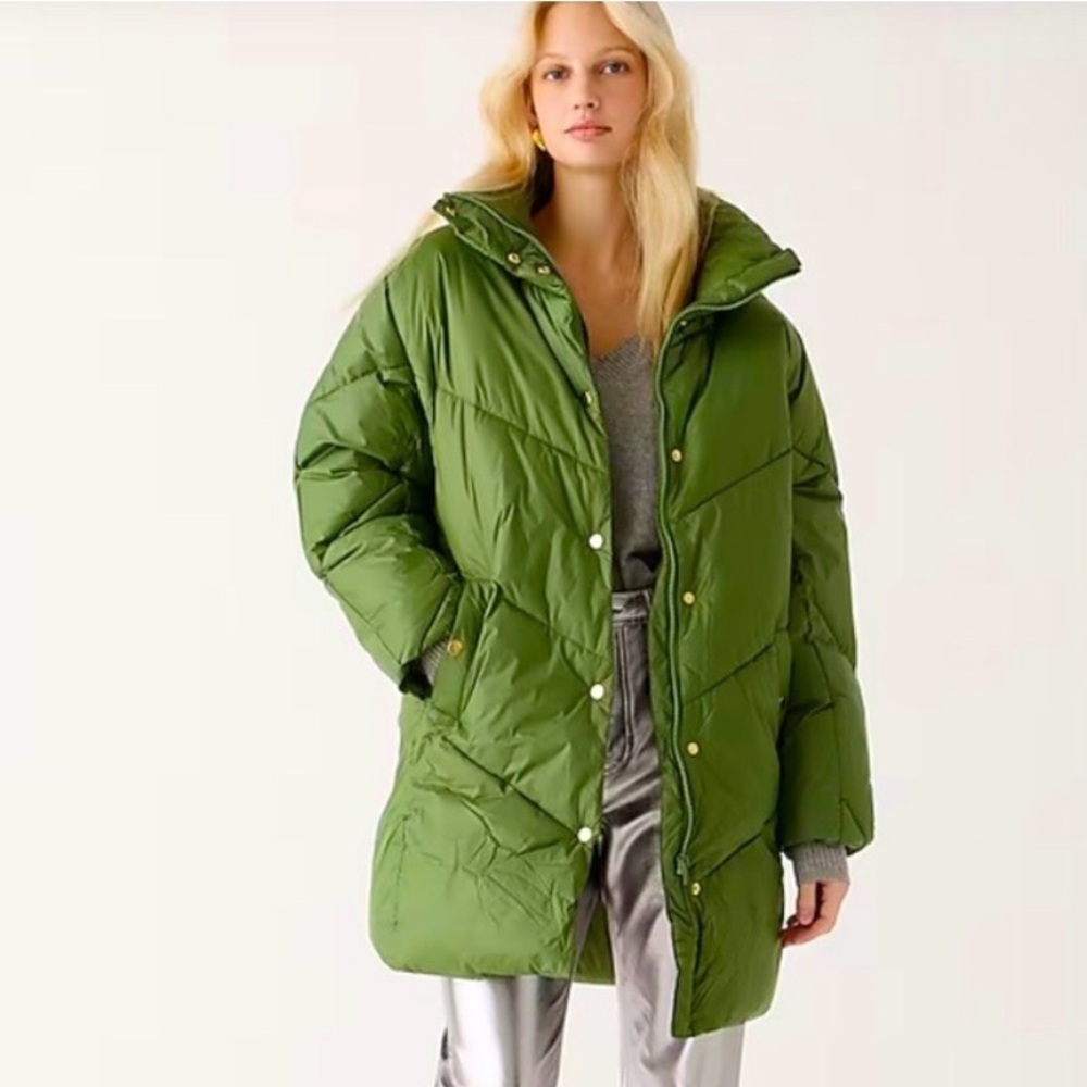 J. Crew Villa Puffer Jacket NWT Size XL Tall!